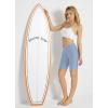 imagebaleaf Womens 3quot5quot6quot8quot High Waisted Swim Shorts Tummy Control Swimsuits Bottoms Modest Board Shorts UPF 50Ice Blue