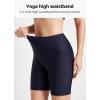 imagebaleaf Womens 3quot5quot6quot8quot High Waisted Swim Shorts Tummy Control Swimsuits Bottoms Modest Board Shorts UPF 50Navy