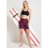 imagebaleaf Womens 3quot5quot6quot8quot High Waisted Swim Shorts Tummy Control Swimsuits Bottoms Modest Board Shorts UPF 50Wine