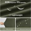 imagebaleaf Womens Capri Pants Wide Leg Plus Size UPF50 Lightweight Quick Dry Pants Casual Loose Sweatpants Hiking WalkingDark Army Green