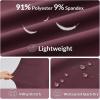 imagebaleaf Womens Capri Pants Wide Leg Plus Size UPF50 Lightweight Quick Dry Pants Casual Loose Sweatpants Hiking WalkingWine Red