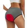 imagebaleaf Womens 4D Padded Bike Underwear Cycling Shorts Biking Bicycle MTB Briefs Gear Clothes Biker PaddingDark Gray
