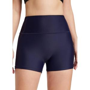 imagebaleaf Womens 3quot5quot6quot8quot High Waisted Swim Shorts Tummy Control Swimsuits Bottoms Modest Board Shorts UPF 50Navy