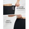 imagebaleaf Womens Travel Pants with 6 Pockets Work Lightweight Stretch Ankle Petite Dressy Casual Golf Busniess SlacksBlack
