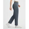 imagebaleaf Womens Travel Pants with 6 Pockets Work Lightweight Stretch Ankle Petite Dressy Casual Golf Busniess SlacksDark Gray