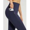 imagebaleaf Fleece Lined Leggings Women Waterproof Thermal Pants Winter Workout Running Tights with Pockets Cold Weather GearNavy