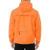 imagebaleaf Mens Rain Jacket Waterproof Windbreaker Running Cycling Golf Hiking Gear Hood Lightweight Reflective PackableAorange