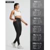 imagebaleaf Womens Fleece Lined Thermal Leggings High Waisted Water Resistant Warm Winter Running Hiking Pants with PocketsBlack