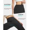 imagebaleaf Womens Leggings with 6 Pockets 25 Tummy Control Workout Yoga High Waisted 78 Ankle PantsBlack