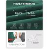 imagebaleaf Womens Leggings with 6 Pockets 25 Tummy Control Workout Yoga High Waisted 78 Ankle PantsDark Green