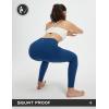 imagebaleaf Womens Leggings with 6 Pockets 25 Tummy Control Workout Yoga High Waisted 78 Ankle PantsNavy Blue