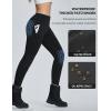 imagebaleaf Womens Snow Pants Winter Thick Insulated Waterproof Fleece Lined Leggings Ski Hiking Outdoor Cold Weather GearBlack