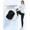 imagebaleaf Womens Snow Pants Winter Thick Insulated Waterproof Fleece Lined Leggings Ski Hiking Outdoor Cold Weather GearBlack