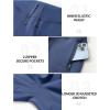 imagebaleaf Womens Snow Pants Winter Thick Insulated Waterproof Fleece Lined Leggings Ski Hiking Outdoor Cold Weather GearBlue