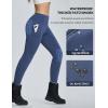 imagebaleaf Womens Snow Pants Winter Thick Insulated Waterproof Fleece Lined Leggings Ski Hiking Outdoor Cold Weather GearBlue