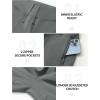 imagebaleaf Womens Snow Pants Winter Thick Insulated Waterproof Fleece Lined Leggings Ski Hiking Outdoor Cold Weather GearGrey