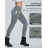 imagebaleaf Womens Snow Pants Winter Thick Insulated Waterproof Fleece Lined Leggings Ski Hiking Outdoor Cold Weather GearGrey
