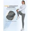 imagebaleaf Womens Snow Pants Winter Thick Insulated Waterproof Fleece Lined Leggings Ski Hiking Outdoor Cold Weather GearGrey