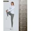 imagebaleaf Womens Snow Pants Winter Thick Insulated Waterproof Fleece Lined Leggings Ski Hiking Outdoor Cold Weather GearGrey