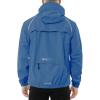imagebaleaf Mens Rain Jacket Waterproof Windbreaker Running Cycling Golf Hiking Gear Hood Lightweight Reflective PackableAblue