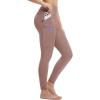 imagebaleaf Womens Leggings with 6 Pockets 25 Tummy Control Workout Yoga High Waisted 78 Ankle PantsBrown