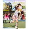 imagebaleaf Girls Sun Shirt UPF50 UV Protection Long Sleeve Kids SPF Athletic Hoodie Rash Guard Tops ClothingLight Blue