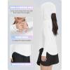 imagebaleaf Girls Sun Shirt UPF50 UV Protection Long Sleeve Kids SPF Athletic Hoodie Rash Guard Tops ClothingWhite