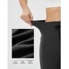 imagebaleaf Womens 78 Workout Leggings Petite Yoga Pants with Pockets Drawstring High Waist Ankle Pants Butt Lift AthleticBlack