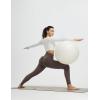 imagebaleaf Womens 78 Workout Leggings Petite Yoga Pants with Pockets Drawstring High Waist Ankle Pants Butt Lift AthleticBrown