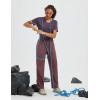 imagebaleaf Womens Hiking Pants Durable Water Resistant Lightweight Quick Dry Zip Pockets UPF50 Travel ClothesDark Brown