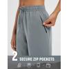 imagebaleaf Womens Hiking Pants Durable Water Resistant Lightweight Quick Dry Zip Pockets UPF50 Travel ClothesDark Gray
