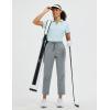 imagebaleaf Womens Hiking Pants Ripstop Water Resistant Lightweight Golf Pants Quick Dry Zip Pockets Work Travel ClothesDark Gray