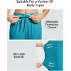 imagebaleaf Womens Swim Capris Pants 18quot Quick Dry Modest Swimsuits UPF 50 Bathing Suit Bottoms Beach Pants with PocketsBlue