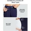 imagebaleaf Womens Swim Capris Pants 18quot Quick Dry Modest Swimsuits UPF 50 Bathing Suit Bottoms Beach Pants with PocketsNavy