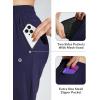 imagebaleaf Womens Swim Capris Pants 18quot Quick Dry Modest Swimsuits UPF 50 Bathing Suit Bottoms Beach Pants with PocketsNavy