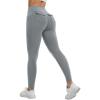 imagebaleaf Womens 78 Workout Leggings Petite Yoga Pants with Pockets Drawstring High Waist Ankle Pants Butt Lift AthleticGrey