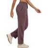 imagebaleaf Womens Hiking Pants Durable Water Resistant Lightweight Quick Dry Zip Pockets UPF50 Travel ClothesDark Brown