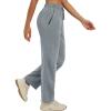 imagebaleaf Womens Hiking Pants Durable Water Resistant Lightweight Quick Dry Zip Pockets UPF50 Travel ClothesDark Gray