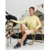 imagebaleaf Womens 17 Capri Pants Lighweight Cargo Capris Quick Dry Zipper Pockets Hiking Biking Casual OutdoorKhaki