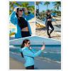 imagebaleaf Womens Rain Jackets Waterproof Windbreaker Packable Running Lightweight Cycling Jacket Reflective Hooded1light Blue