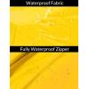 imagebaleaf Womens Rain Jackets Waterproof Windbreaker Packable Running Lightweight Cycling Jacket Reflective Hooded2light Yellow