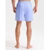 imagebaleaf Mens Swim Trunks with Compression Liner 5 ampamp 7 inch Quick Dry Bathing Suit Swim Shorts with Zippered PocketsLight Blue
