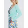 imagebaleaf Womens 2025 UPF 50 Cropped Cover Up Cardigan Tie Front Lightweight Summer Sun Wrap SPF Shirts Beach OutdoorGreenlong Sleeve