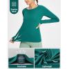 imagebaleaf Womens Sun Shirt UV Protection Shirts Rash Guard Pockets SPF UPF 50 Quick Dry Long Sleeve ClothingGreen