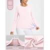 imagebaleaf Womens Sun Shirt UV Protection Shirts Rash Guard Pockets SPF UPF 50 Quick Dry Long Sleeve ClothingLight Pink