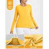 imagebaleaf Womens Sun Shirt UV Protection Shirts Rash Guard Pockets SPF UPF 50 Quick Dry Long Sleeve ClothingYellow