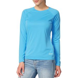 imagebaleaf Womens UPF 50 Sun Shirts Long Sleeve UV Protection Rash Guard Lightweight Quick Dry SPF Hiking Tops OutdoorA01skyblue