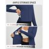 imagebaleaf Womens UPF 50 Sun Shirts Protection SPF Crop Jacket UV Protection Long Sleeve Full Zip Clothing LightweightNavy Blue