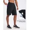 imagebaleaf Mens Athletic Running Shorts 9quot Quick Dry Workout Gym Shorts Lightweight Mesh 2 in 1 Shorts with Zipper PocketsBlack