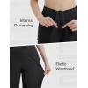 imagebaleaf Womens 14 Long Shorts Knee Length Capris Quick Dry Lightweight Cargo Hiking Cycling Zipper Pockets UPF 50Black